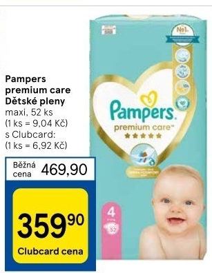 Pleny dětské Pampers Premium Care