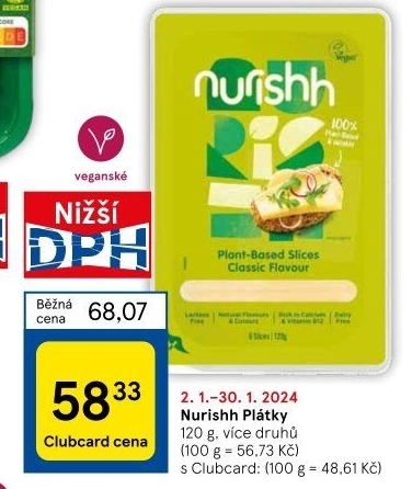 Sýr rostlinný Nurishh