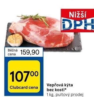 Vepřová kýta bez kosti