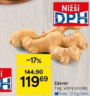 Zázvor čerstvý
