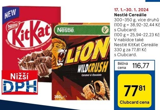 Cereálie Nestlé