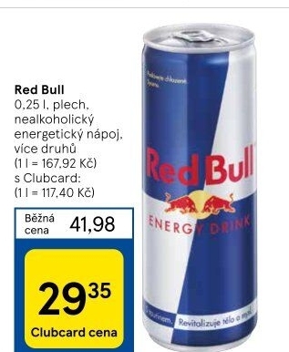 Energetický nápoj Red Bull
