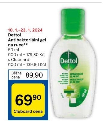 Gel antibakteriální Dettol