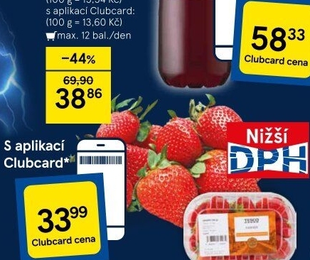 Jahody Tesco