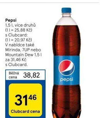 Limonáda Pepsi