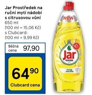 Prostředek na nádobí Jar