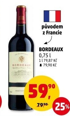 Víno Bordeaux