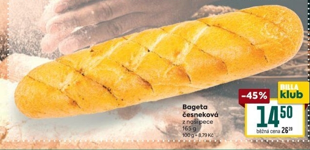 Bageta česneková