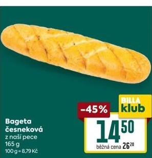 Bageta česneková