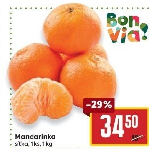 Mandarinky Billa Bonvia