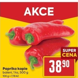 Paprika červená kapie