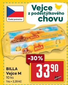 Vejce z podestýlky M Billa