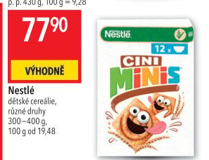 Cereálie Cini Minis Nestlé