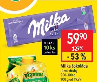 Čokoláda Milka