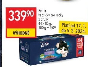 Kapsičky pro kočky Felix Purina