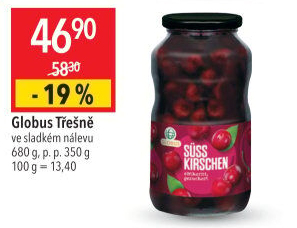 Kompot třešně Globus