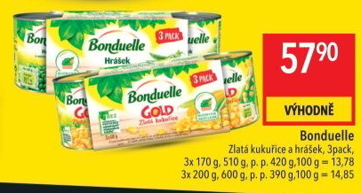 Kukuřice sterilovaná Gold Bonduelle