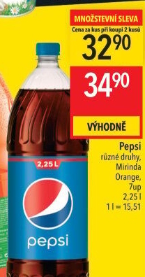 Limonáda Pepsi
