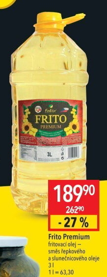 Olej fritovací Premium Frito Fabio