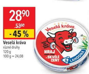 Sýr tavený Veselá kráva
