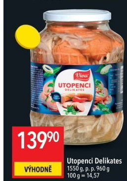 Utopenci delikates Viva