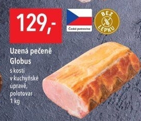 Uzená pečeně s kostí Globus