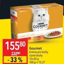 Kapsičky pro kočky Gourmet Gold Purina