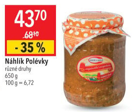Polévka dršťková Řeznictví Kněždub Náhlík&amp