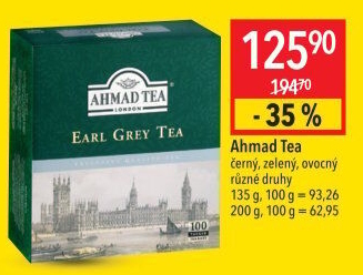 Čaj černý Ahmad Tea