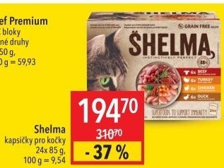 Kapsičky pro kočky Shelma