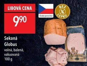 Sekaná masová Globus