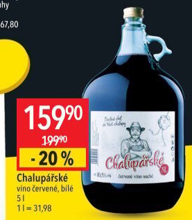Vína stolní Chalupářské