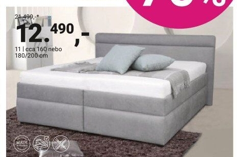 ČALOUNĚNÁ POSTEL „REDA2“