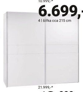 SKŘÍŇ S POSUVNÝMI DVEŘMI „POLY 4“