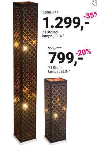 STOLNÍ LAMPA „ELIN“