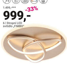 STROPNÍ LED SVÍTIDLO „FIBMO“