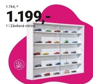 ZÁVĚSNÁ VITRÍNA „COMPILATI“