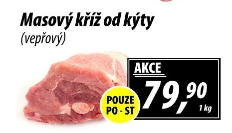Vepřový kříž od kýty