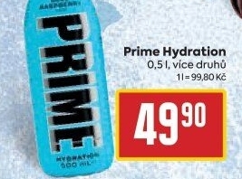 Hydratační nápoj Prime