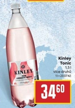 Limonáda Tonic Kinley