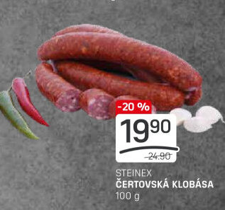 Čertovská klobása Steinex