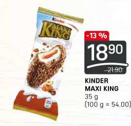 Dezert Maxi King Kinder
