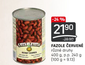 Fazole červené Happy Frucht