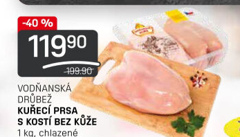 Kuřecí prsa s kostí Vodňanské kuře