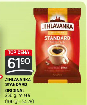 Mletá káva Standard Jihlavanka