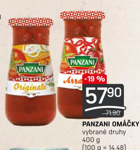Omáčka Panzani
