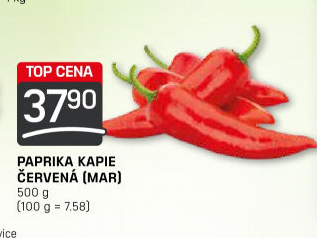 Paprika červená kapie