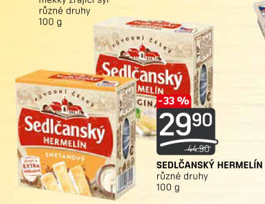 Sýr Hermelín Sedlčanský