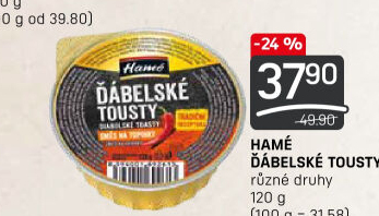 Tousty ďábelské Hamé