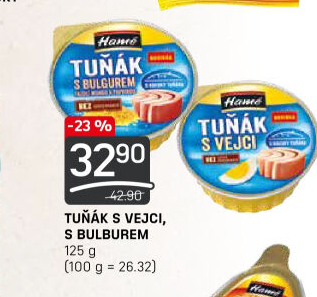 Tuňák s vejci Hamé